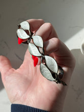 Load image into Gallery viewer, Vintage David Anderson Norway Sterling Enamel Bracelet 7”
