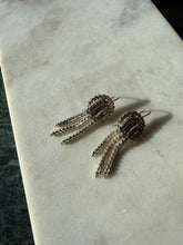 Load image into Gallery viewer, Vintage Fringe Sterling Silver Dangle Earrings

