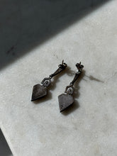 Load image into Gallery viewer, Malachite &amp; Marcasite Sterling Silver Earrings
