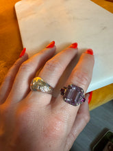Load image into Gallery viewer, Amethyst Sterling Silver Ring Size 7.25
