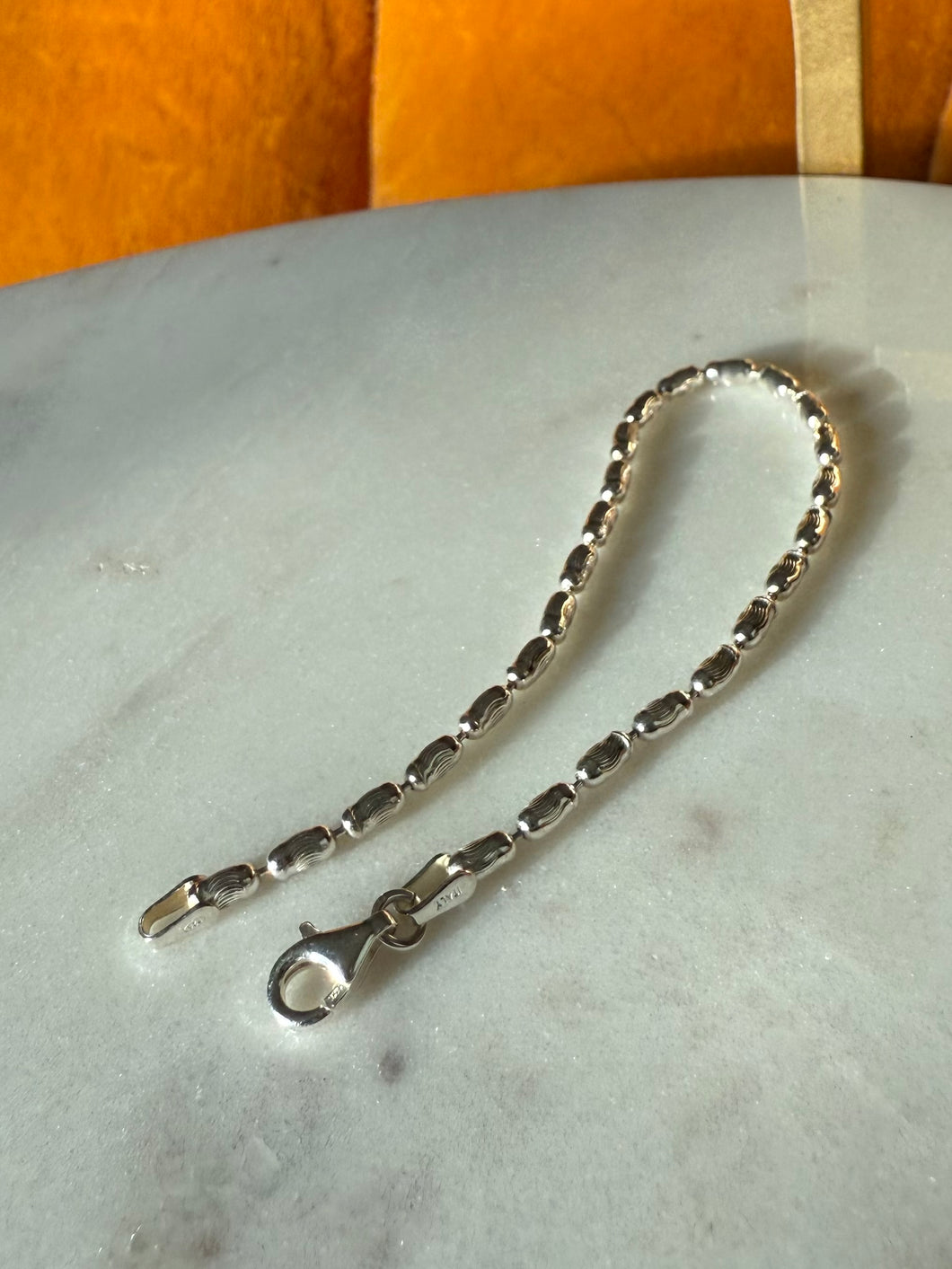 Vintage Sterling Silver Bracelet 6.25”