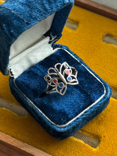 Load image into Gallery viewer, Enamel Butterfly Ring Size 7.5
