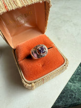 Load image into Gallery viewer, Vintage Amethyst Sterling Silver Ring Size 5
