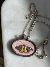 Load image into Gallery viewer, Vintage Butterfly Sterling Silver Necklace 18”
