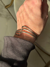 Load image into Gallery viewer, Vintage Solid Sterling Silver Cuff Bracelet
