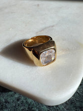 Load image into Gallery viewer, Chunky Gold Vermeil Statement Ring Size 9.25
