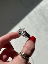Load image into Gallery viewer, Multistone Sterling Silver Ring Size 8
