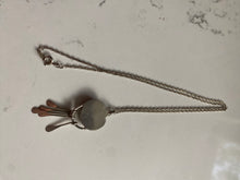Load image into Gallery viewer, Vintage Sterling Silver Agate Necklace
