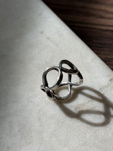 Load image into Gallery viewer, Mexico Sterling Silver Wide Band Ring Size 9
