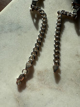 Load image into Gallery viewer, Vintage Sterling Silver Coin Necklace 16”
