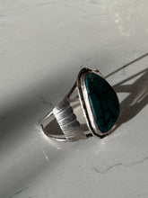Load image into Gallery viewer, Vintage Chunky Turquoise Sterling Silver Cuff Bracelet
