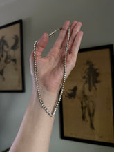 Load image into Gallery viewer, V-Shape Gold Vermeil CZ Necklace 16.5”
