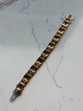 Load image into Gallery viewer, Chunky Gold Vermeil Multi-Gemstone Bracelet 7.25”
