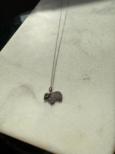 Load image into Gallery viewer, Sheep Sterling Silver Necklace 17.75”
