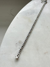 Load image into Gallery viewer, Sterling Silver Tennis Bracelet 7”
