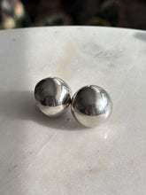 Load image into Gallery viewer, Vintage Sterling Silver Chunky Earrings
