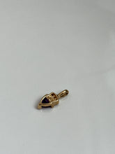 Load image into Gallery viewer, Amethyst &amp; Diamond 14k Gold Charm
