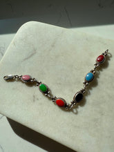 Load image into Gallery viewer, Vintage Sterling Silver Bracelet 8”
