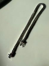Load image into Gallery viewer, Sterling Silver CZ Tennis Bracelet 7.25”
