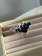 Load image into Gallery viewer, Black Bat Sterling Silver Ring Size 8.75
