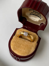 Load image into Gallery viewer, 18k Gold Invisible Set Diamond Ring
