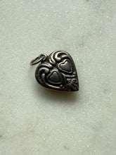 Load image into Gallery viewer, WWII Sweetheart Sterling Silver Heart Charm
