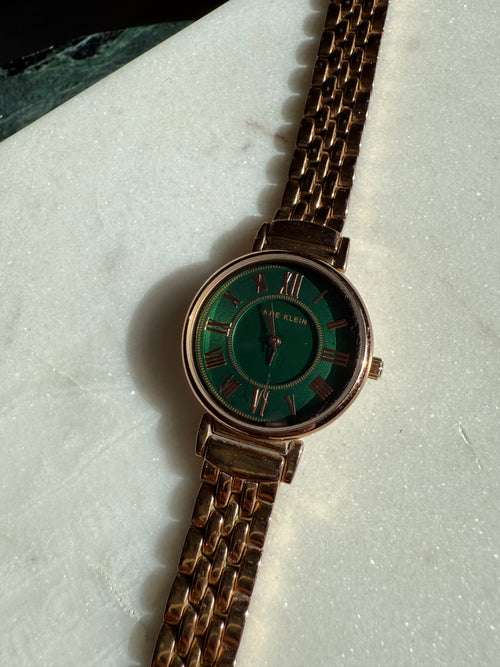 Anne Klein Green Face Watch