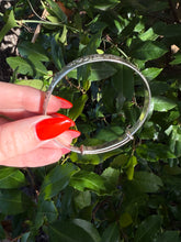 Load image into Gallery viewer, Art Nouveau Sterling Silver Bangle Bracelet
