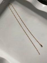 Load image into Gallery viewer, Figaro Vintage 14k Gold Necklace
