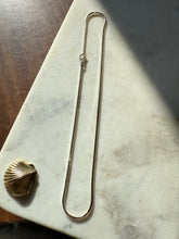 Load image into Gallery viewer, Italian Vintage Sterling Silver Snake Chain 16”
