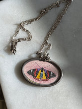 Load image into Gallery viewer, Vintage Butterfly Sterling Silver Necklace 18”
