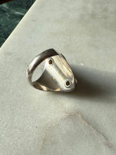 Load image into Gallery viewer, Opal &amp; Citrine Sterling Silver Ring Size 7.75
