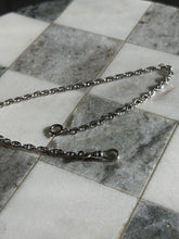 Load image into Gallery viewer, Midcentury Sterling Silver Watch Chain
