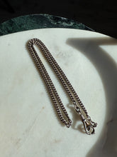 Load image into Gallery viewer, Dog Clip 835 Silver Watch Chain 17”
