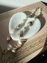 Load image into Gallery viewer, Chunky Pearl Sterling Silver Necklace
