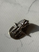 Load image into Gallery viewer, Vintage Solid Sterling Silver Egyptian Pharaoh Pendant
