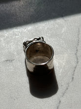 Load image into Gallery viewer, Silpada Smokey Quartz Sterling Silver Square Ring Size 6
