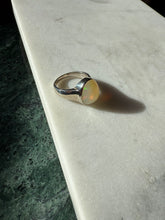 Load image into Gallery viewer, Opal Sterling Ring Size 7.75
