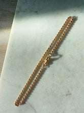 Load image into Gallery viewer, Forstner 10k Gold Watch Chain Choker Necklace 13.75”
