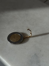 Load image into Gallery viewer, Italian Lire Coin w/ 14k Yellow Gold Enhancer Bale
