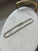 Load image into Gallery viewer, Krementz Midcentury 1/20 12k Gold Fill Watch Chain Choker Necklace 13.5”
