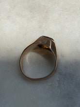 Load image into Gallery viewer, Antique Intaglio Citrine 14k Rosey Gold Ring Size 7
