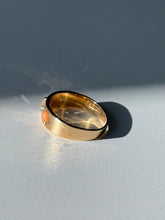 Load image into Gallery viewer, Antique 18k Yellow Gold Old Mine Cut &amp; Coral Ring Size 4.75
