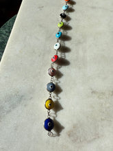 Load image into Gallery viewer, Sterling Silver Protection Eye Bracelet 8”
