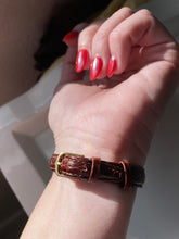 Load image into Gallery viewer, Timex Indiglo Brown Leather Goldtone Watch
