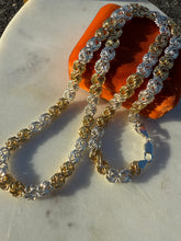 Load image into Gallery viewer, Milor Italy Two-Toned Sterling Gold Vermeil Chain 24”
