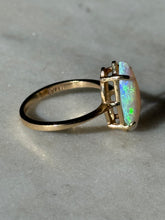 Load image into Gallery viewer, Marquise Opal 14k Yellow Gold Ring Size 6
