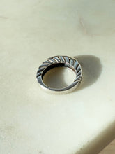 Load image into Gallery viewer, Italian Citrine Sterling Silver &amp; 18k Gold Ring Size 7
