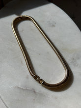 Load image into Gallery viewer, Midcentury 1/20 12k Gold Fill Snake Chain 15”
