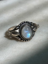 Load image into Gallery viewer, Moonstone Sterling Silver Ring Size 9
